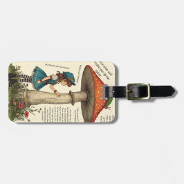 Alice in Wonderland Caterpillar Luggage Tag Gepäckanhänger