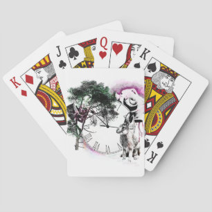 Alice in Wonderland playing cards Spielkarten
