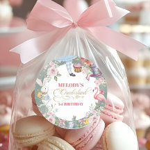 Alice in Wonderland Vintage 1st birthday