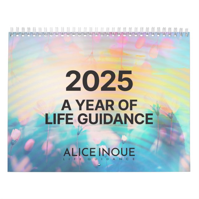 Alice Inoue Life Guidance 2025 Kalender (Titelbild)