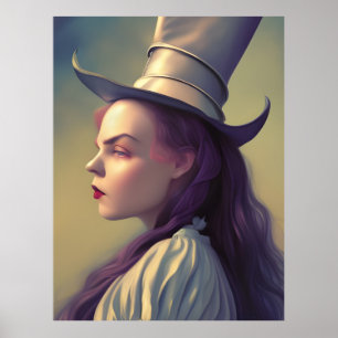Alice ist die Hatter Poster