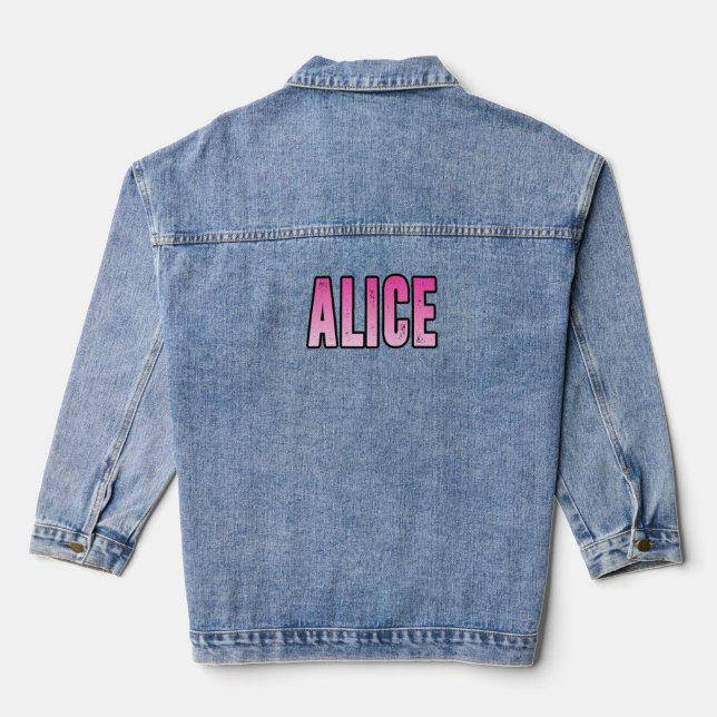 Alice Jeansjacke (Rückseite)