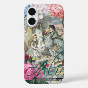 Alice Klassisches Wunderland Dodo Tenniel Kunst iPhone 16 Hülle
