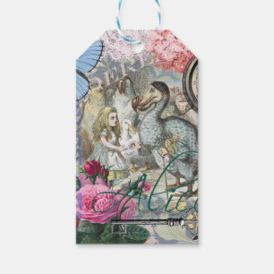 Alice Klassisches Wunderland Dodo Tenniel Kunst Geschenkanhänger