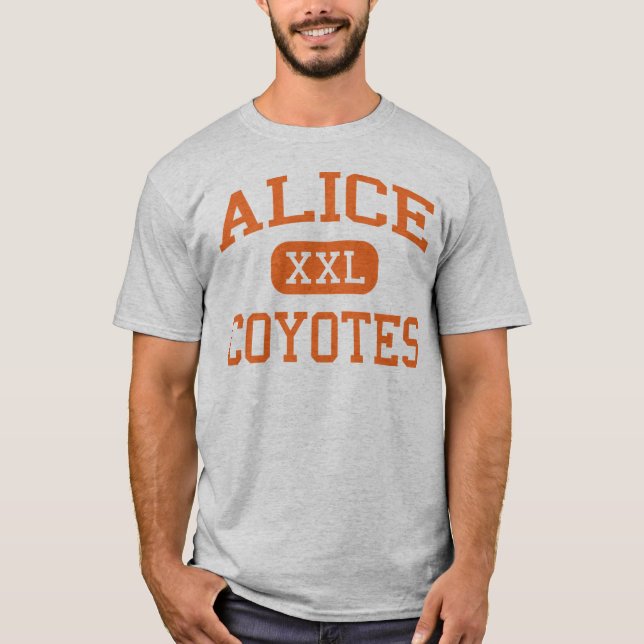 Alice - Kojoten - Highschool Alices - Alice Texas T-Shirt (Vorderseite)