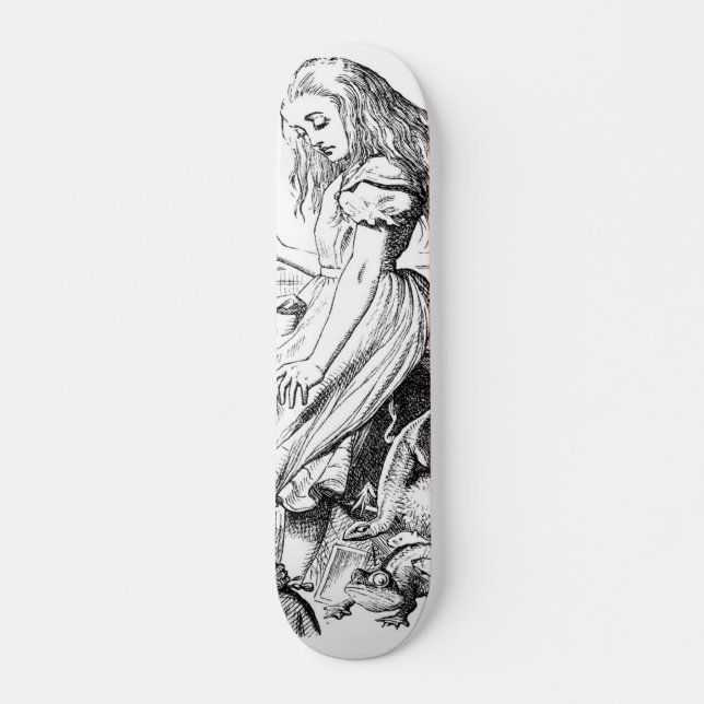 Alice liefert Beweise Skateboard (Vorne)