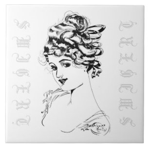 Alice M. McPherrin von Russell L. Swigert 1917 art Fliese