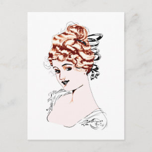 Alice M. McPherrin von Russell L. Swigert 1917 art Postkarte