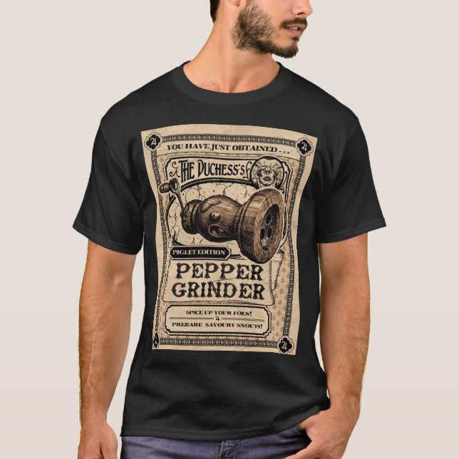 Alice Madness kehrt den Pepper Grinder aktiv zurüc T-Shirt (Vorderseite)