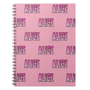 Alice Notizblock