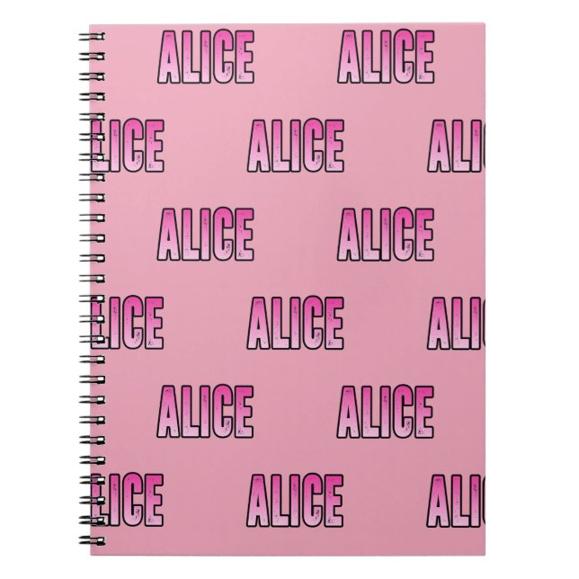 Alice Notizblock (Vorderseite)