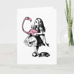 Alice Plays Croquet Karte