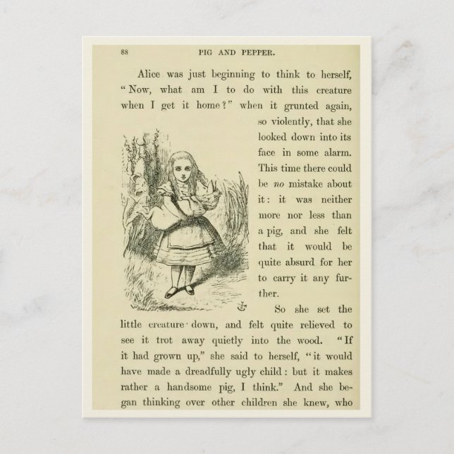 Alice Postkarte (Vorderseite)