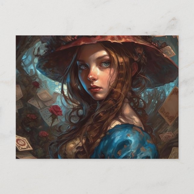 Alice Postkarte (Vorderseite)