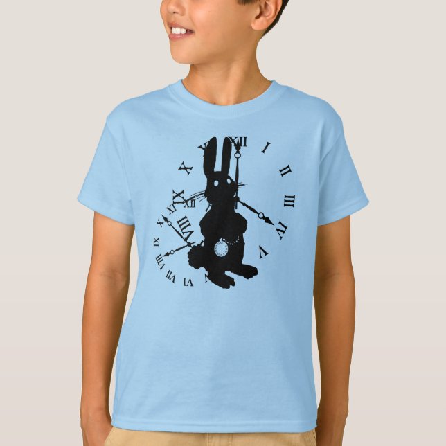 Alice Rabbit Late T-Shirt (Vorderseite)