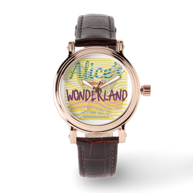 Alice’s Adventures in Wonderland      Armbanduhr (Vorderseite)