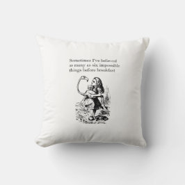 Alice, sechs unmögliche Dinge Kissen