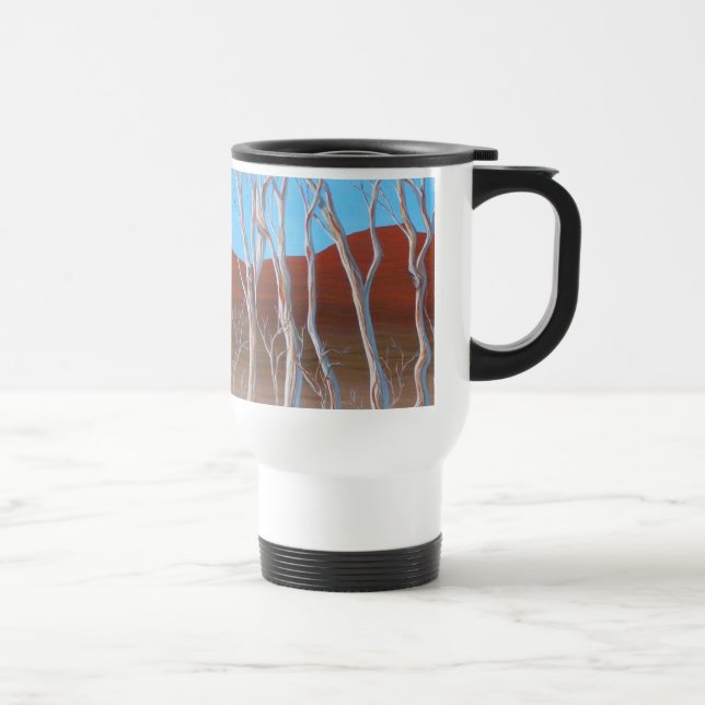 Alice Springs Australische Landschaft Kaffeetasse (Rechts)
