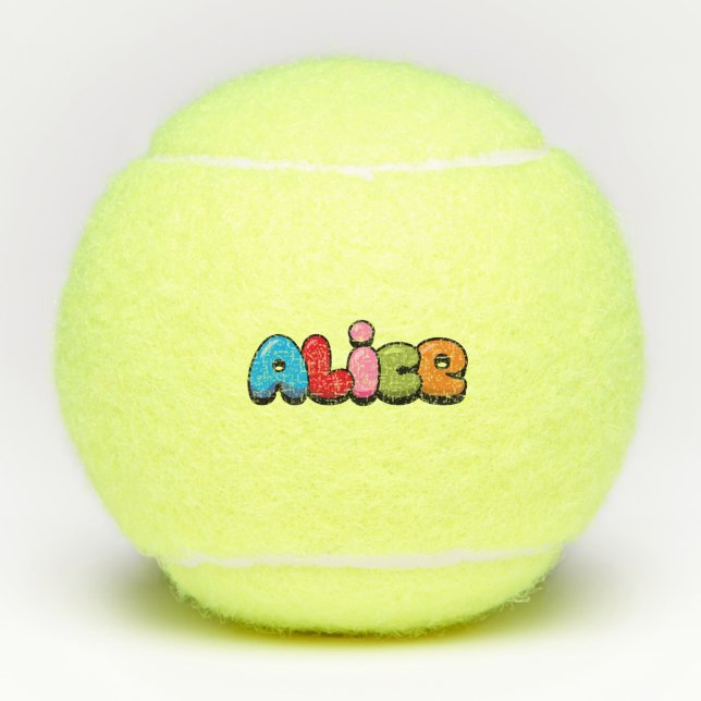 Alice Tennisbälle (Vorderseite)