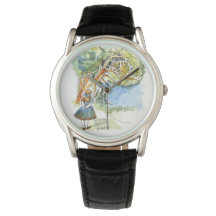 Alice & The Cheshire Cat Watch