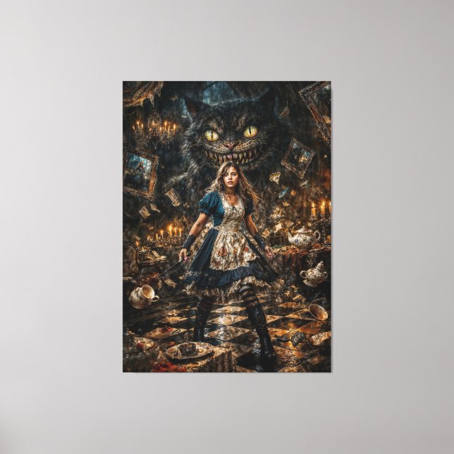Alice: The Mad Chase Leinwanddruck (Vorderseite)
