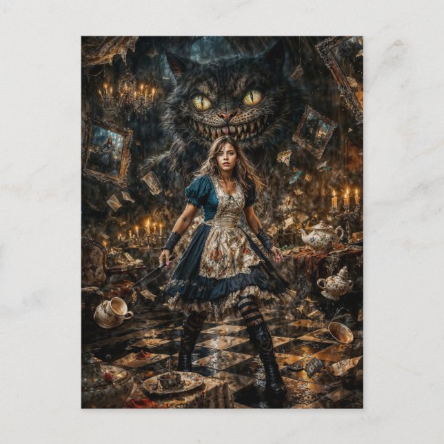 Alice: The Mad Chase Postkarte (Vorderseite)