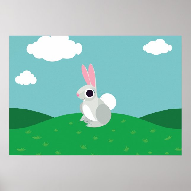Alice the Rabbit Poster (Vorne)