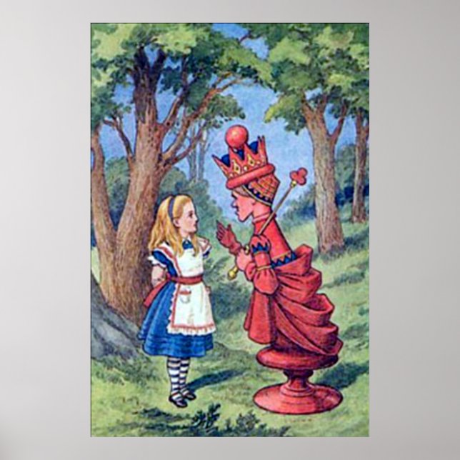 Alice & The Red Queen Poster (Vorne)