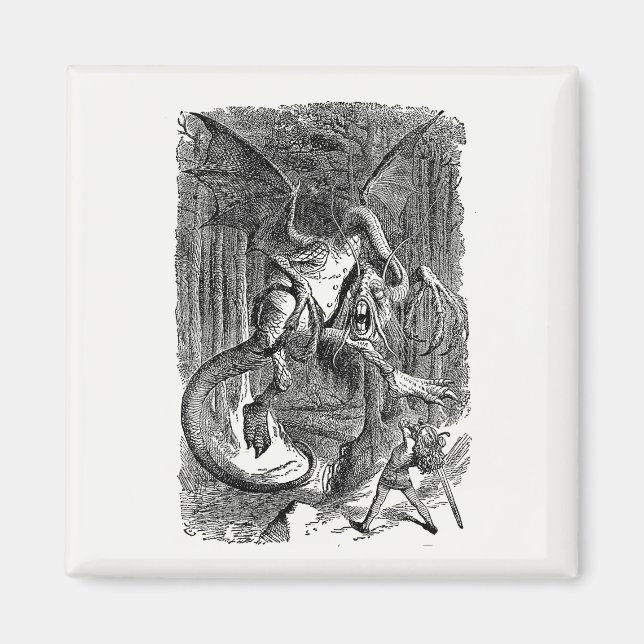 Alice Through the Looking Glass - The Jabberwocky Magnet (Vorne)