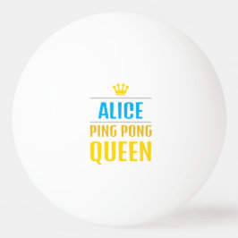 Alice Tischtennisball