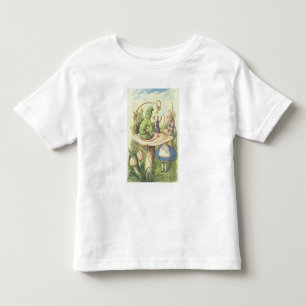 Alice trifft die Raupe Kleinkind T-shirt