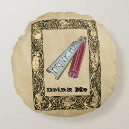 Alice - Trinke Mich  1865 Rundes Kissen