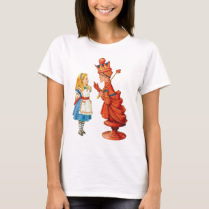 Alice u. die rote Königin T-Shirt