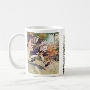Alice und das Kaninchen ~ Kaffeetasse / Tasse