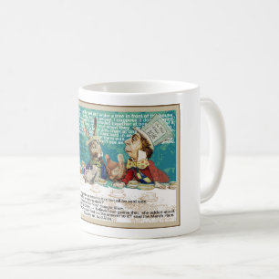 Alice und das Mad Hatter Tea Party Tasse