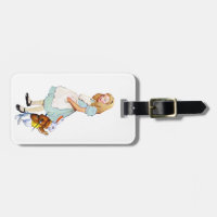 Alice und das weiße Kaninchen im Märchenland