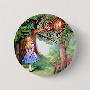 ALICE UND DER CHESHIRECAT BUTTON
