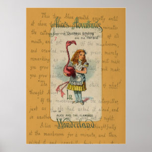 Alice und der Flamingo Poster