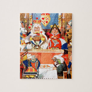 Alice und der Prozess gegen den Buben von Herzen i Puzzle