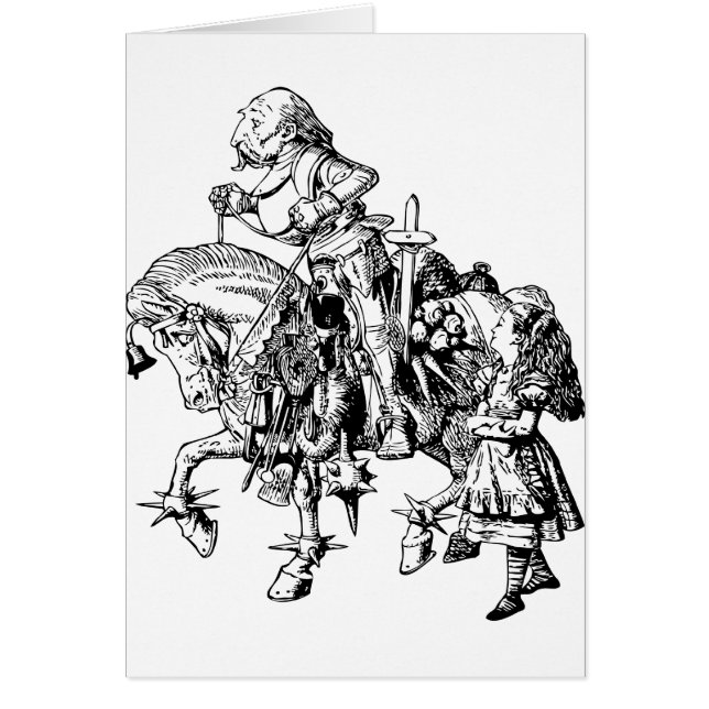 Alice und der weiße Ritter (Vorne)