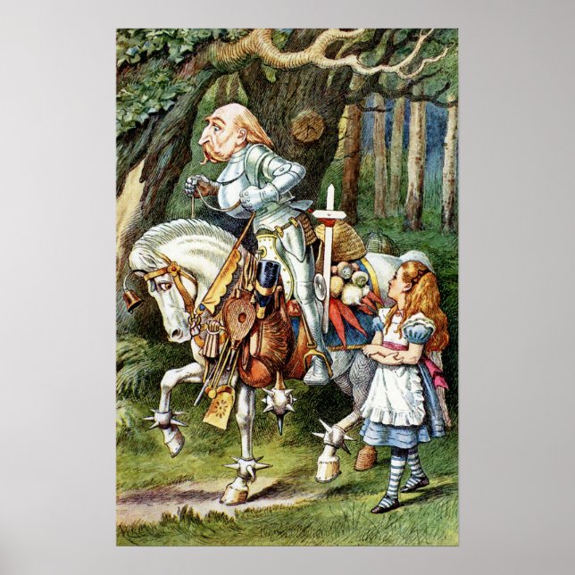 Alice und der weiße Ritter Poster (Vorne)