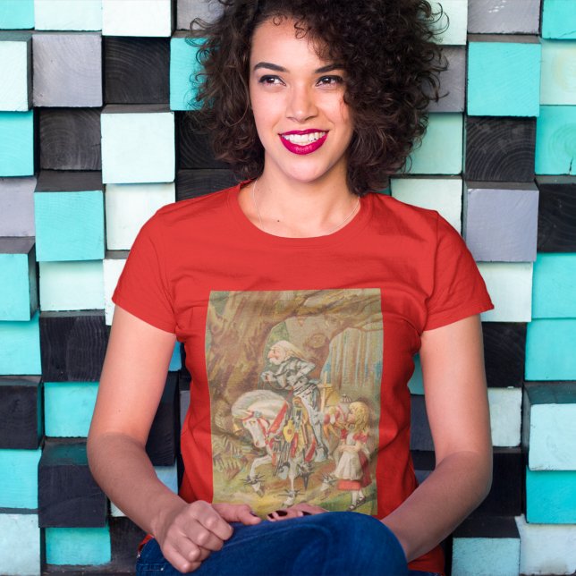 Alice und der weiße Ritter T-Shirt (Von Creator hochgeladen)