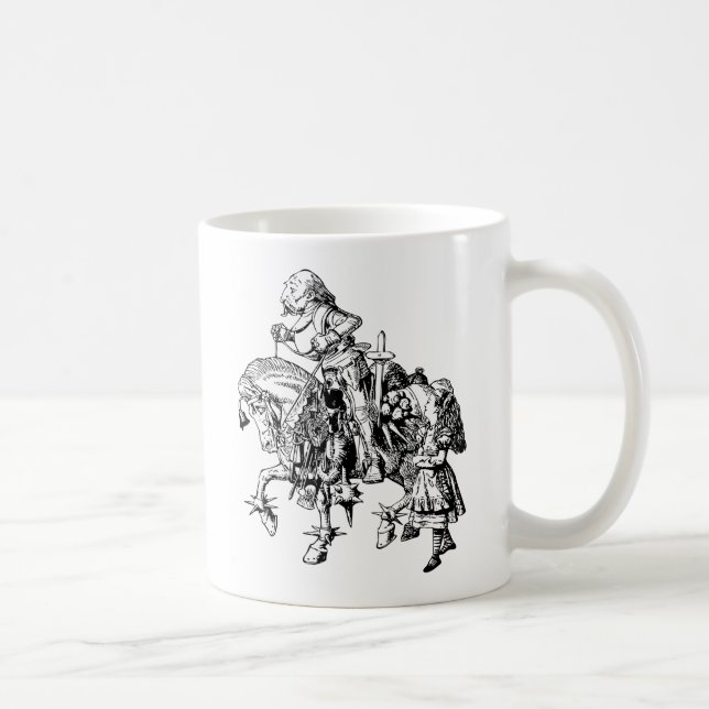 Alice und der weiße Ritter Tasse (Rechts)