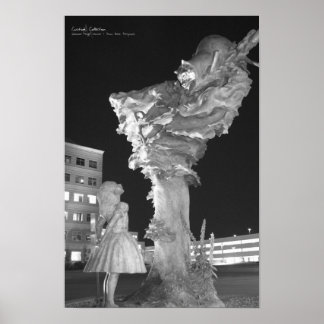 Alice und die Cheshire Cat Poster