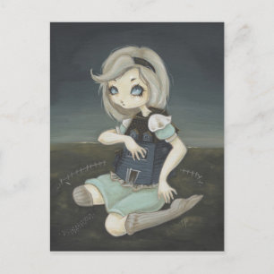 Alice und die Postkarte des Weißen Kaninchen-Hause