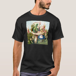 Alice und die Raupe im Märchenland T-Shirt