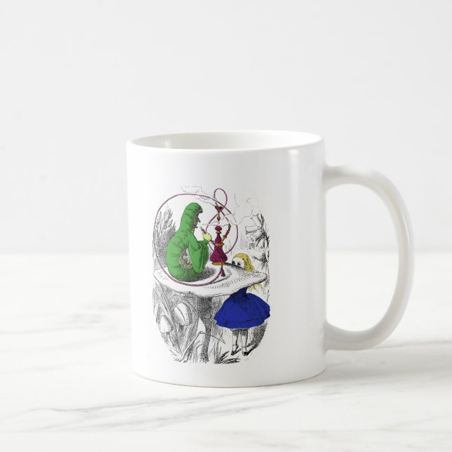 Alice und die Raupe Tasse (Rechts)