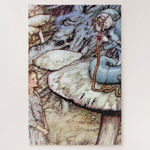 "Alice und die Raupe" von Arthur Rackham Puzzle