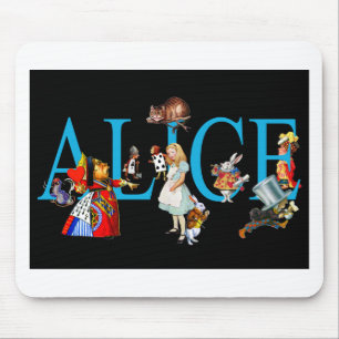 ALICE UND FREUNDE IN WONDERLAND MOUSEPAD