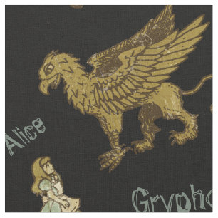 Alice und Gryphon Stoff